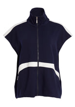 Load image into Gallery viewer, French Blue Zip Top

