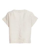 Load image into Gallery viewer, Patch Pocket Vee Neck Ash Top
