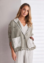 Load image into Gallery viewer, Mesh hooded Ash jacket
