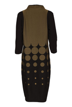 Load image into Gallery viewer, Spot Border Print Naya Dress
