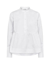 Load image into Gallery viewer, Poppy White Flare Blouse

