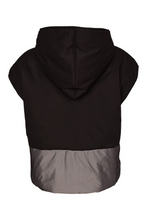 Load image into Gallery viewer, Colour Block Short Hooded Waistcoat
