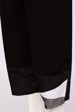 Load image into Gallery viewer, Shaped Hem Trousers With Colour Inset
