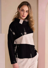 Load image into Gallery viewer, High Neck Top With Corded Angle Section

