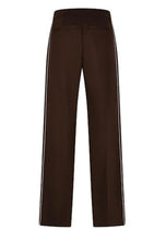 Load image into Gallery viewer, Colette Punta piping brown trousers
