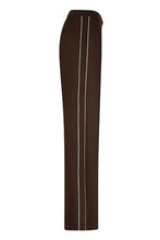 Load image into Gallery viewer, Colette Punta piping brown trousers
