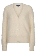 Load image into Gallery viewer, Cardigan Cream Fuzzy
