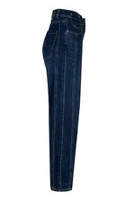 Load image into Gallery viewer, Catlina Side Patch Dark Stone Jean
