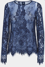 Load image into Gallery viewer, Charlotte Navy Blue Top
