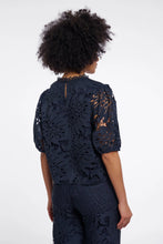 Load image into Gallery viewer, Chantelle Navy Blouse
