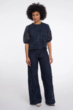 Load image into Gallery viewer, Chantelle Navy Blouse
