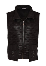 Load image into Gallery viewer, Quilted Waistcoat With Pocket And D Ring Trim
