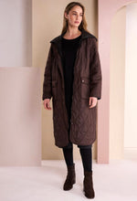 Load image into Gallery viewer, Padded Coat With Pocket And Stud Detail
