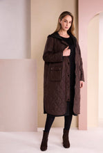 Load image into Gallery viewer, Padded Coat With Pocket And Stud Detail
