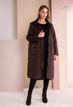 Load image into Gallery viewer, Padded Coat With Pocket And Stud Detail

