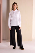Load image into Gallery viewer, Cotton Hood Shirt With Tie String
