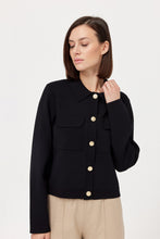 Load image into Gallery viewer, Hanna knit jacket with a jewellery accent
