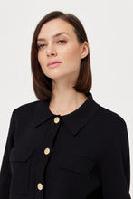 Load image into Gallery viewer, Hanna knit jacket with a jewellery accent
