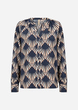 Load image into Gallery viewer, Halin Navy Top

