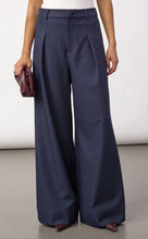 Load image into Gallery viewer, LUNA PLEAT PANT - NAVY

