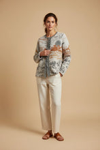 Load image into Gallery viewer, Rabe Fringe Grey Cardigan
