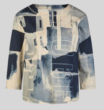 Load image into Gallery viewer, Rabe Abstract Print Top
