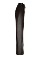 Load image into Gallery viewer, Colette Faux Espresso Leather Trousers
