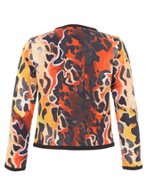 Load image into Gallery viewer, DOLCEZZA 'ANIMAL KINGDOM' COLLARLESS Jacket
