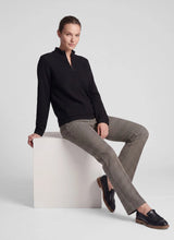 Load image into Gallery viewer, Black Rabe Zip Cardigan
