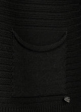 Load image into Gallery viewer, Black Rabe Zip Cardigan
