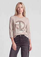 Load image into Gallery viewer, Rabe Front Print Top
