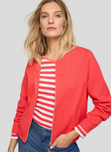 Load image into Gallery viewer, Zip Rabe Coral Cardigan
