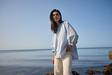 Load image into Gallery viewer, Cassy Blue Blouse
