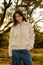 Load image into Gallery viewer, Venche Zip Knit Cardigan
