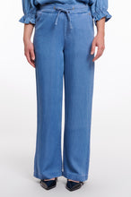 Load image into Gallery viewer, Anette Denim Blue Wide Trousers
