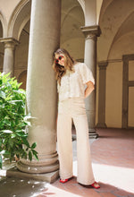 Load image into Gallery viewer, Contrast Stitch Wide Trousers
