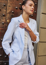 Load image into Gallery viewer, Sky blue Blazer
