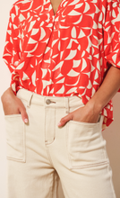 Load image into Gallery viewer, Contrast Stitch Wide Trousers
