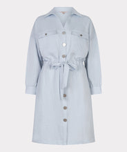 Load image into Gallery viewer, Baby Blue Shirt Dress
