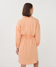 Load image into Gallery viewer, Peach Shirt Dress
