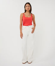 Load image into Gallery viewer, White with contrast stick detail
