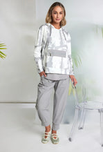 Load image into Gallery viewer, Graphic print taupe hoodie

