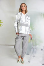 Load image into Gallery viewer, Graphic print taupe hoodie
