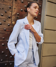 Load image into Gallery viewer, Sky blue Blazer
