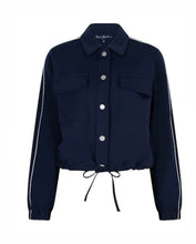 Load image into Gallery viewer, Navy Punta pipping jacket
