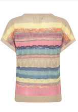 Load image into Gallery viewer, Jerry Multi Stripe Fine Knit Top
